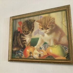 Vintage picture of cats